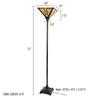 Hastings Home Hastings Home Tiffany Style Torchiere Floor Lamp 840165UNR